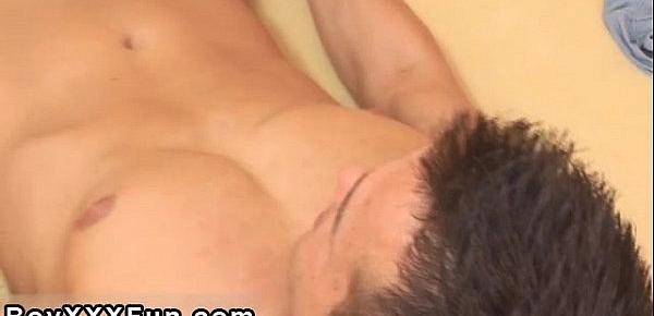  Twink movie Horny buds blow down loads of uncut cock! After some